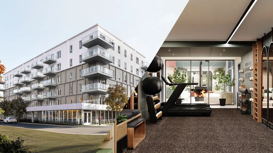 Ottera - Bâtisse et gym