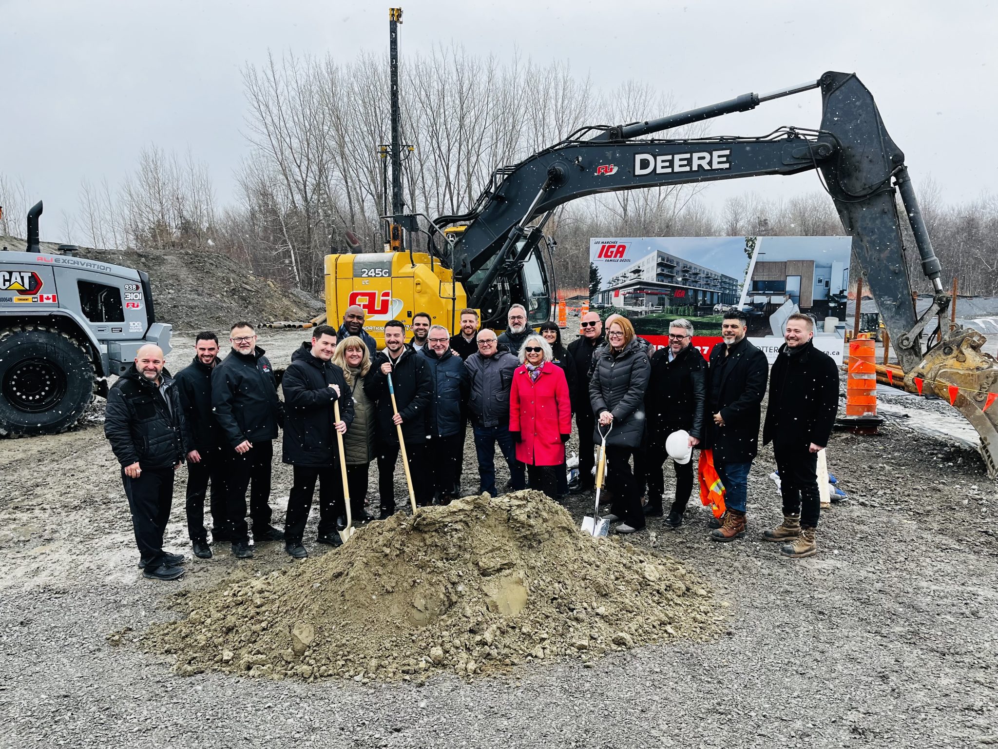Pelletée de terre du IGA Famille Déziel et OTTERA St-Zotique phase 5